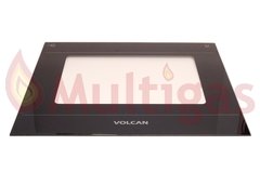 VIDRIO VISOR HORNO COCINA VOLCAN. NEGRO