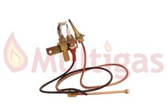 CABEZAL PILOTO TERMOTANQUE RHEEM. ANALIZADOR, BUJIA Y TERMOCUPLA