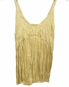 Musculosa seda arrugada - Mil Horas Ropa
