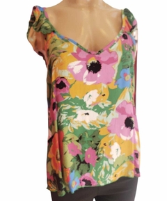 Musculosa Lino Analía - comprar online