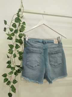 Short de jean Deshilachado