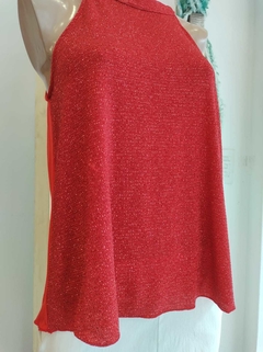 Top Lurex Elastizado Escote Americano en internet