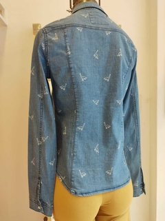 Imagen de Camisa de Jean con lycra