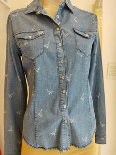 Camisa de Jean con lycra