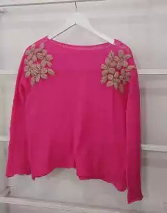 Sweater Ankara (mohair bordado)