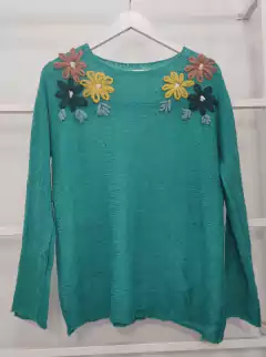 Imagen de Sweater Ankara (mohair bordado)