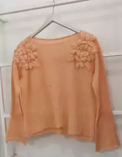Sweater Ankara (mohair bordado) - comprar online