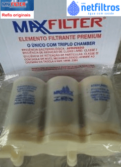 Refil Maxfilter Para Aparelho Purificador Triplo Chamber Premium - comprar online