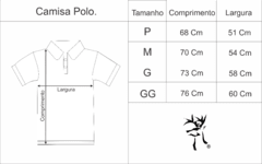 Kit Camisas polo/ Azul, Preta e Cinza - loja online