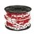 Rollo Cadena Plastica De Seguridad Roja Y Blanca X 25 Mts