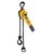 Aparejo Elevador Manual A Cadena 1 Tonelada 15 Metros Fema