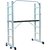 Escalera Articulada Aluminio 3 Funciones Andamio 227kg