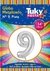 Globo Metalizado Tuky N°9 X Unidad