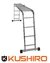 Escalera Aluminio Multifunción KUSHIRO 4x4 +Plataforma Acero - comprar online