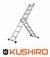Escalera Aluminio Multifunción KUSHIRO 4x4 +Plataforma Acero
