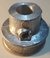Polea de aluminio para motor de maquina hormigonera A50 - Oxigeno Alvarez Srl