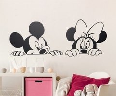 Mickey e Minnie Adesivo de Parede t3
