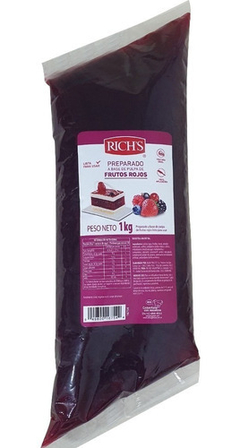 PREPARADO A BASE DE PULPA DE FRUTOS ROJOS X 1 KG. RICH