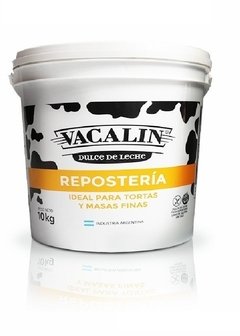 Dulce de leche repostero Vacalin x 10 kg