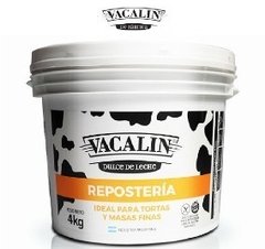 Dulce de leche repostero Vacalin x 4 kg
