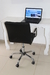 Silla Ecocuero Cromada Office Design Negra en internet