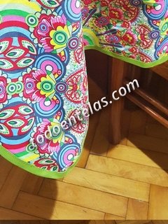 Mantel de Gabardina Estampado - Green Eyes - comprar online