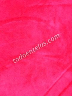 Aterciopelado de Algodón - Fuxia