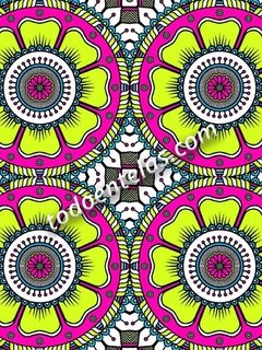 Gabardinas Estampadas - Fluo Petal