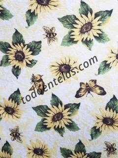 Toalla de Microfibra estampada - SUPER ABSORBENTE - Sun Flowers