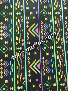 Gabardinas Estampadas - Aguayos - Black Wild
