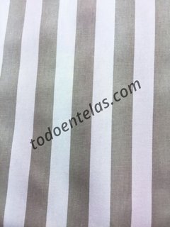 Gabardinas Estampadas - Deco-Chic Toile d´ Jouy - Vizon Rayada - comprar online
