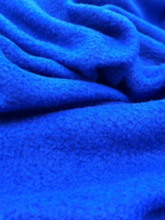 Polar Soft Liso - 1,60 de ancho - Azul Francia