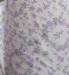 Interlock Estampado - Flowers 3