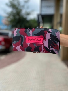 Bille Camuflada Roja y fucsia