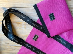 Bolso RED Fucsia c/ Negro - comprar online