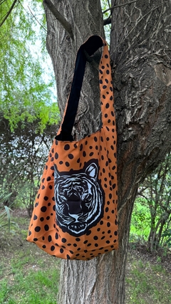 Bolso JOTA / BADÍA MARRÓN / Reversible - Démona