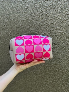 Portacosméticos tubo DELIA Rosa - comprar online