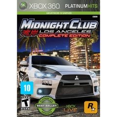 MIDNIGHT CLUB LOS ANGELES COMPLETE EDITION - X360