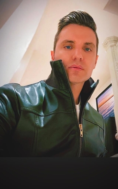 Campera cuero Dolcce