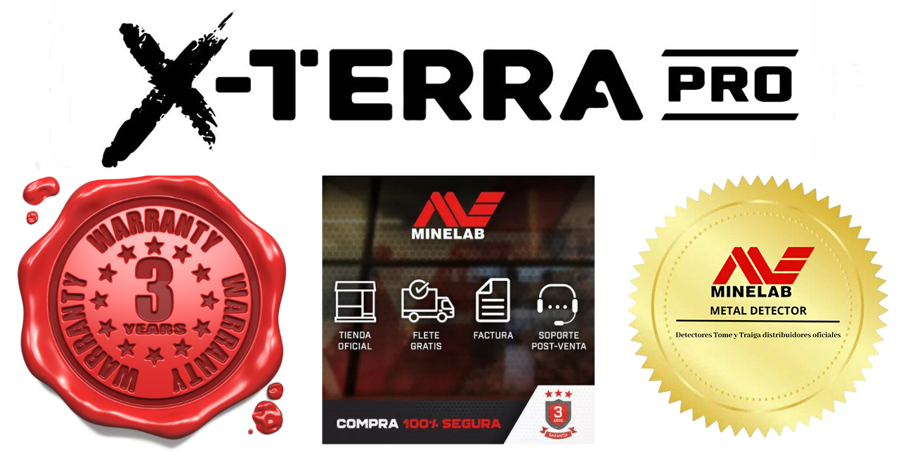 Detector de Metales MINELAB X-TERRA PRO