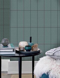 Wallpaper Tiles Azul Verdoso 2325-5 - comprar online