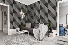 Wallpaper Riga Gris Plomo 2320-1 - comprar online