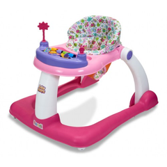 Andador y caminador 2 en 1 RONDI Baby Steps Rosa