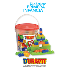 Balde Block chicos (120 piezas) (cod.661)
