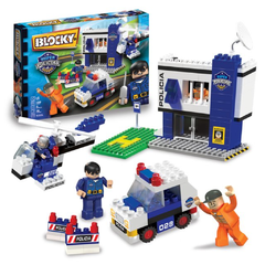 BLOCKY Súper Policías | Cuartel general (290 piezas)