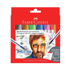 Boligrafo Trilux Faber Castell X12 Colores - comprar online