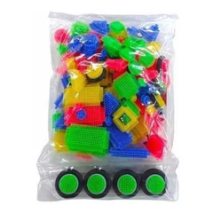 Daki - Juego para Crear (Cod 508 - 112 Piezas + 4 ruedas) - comprar online