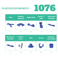 Repuesto Accesorios plásticos PELOPINCHO modelo 1076 - comprar online
