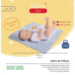 Bebote apariencia real recién nacido 38cm Lua/Leo (Cod.108) - comprar online
