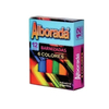 Tizas ALBORADA Barnizadas x 12 u Color
